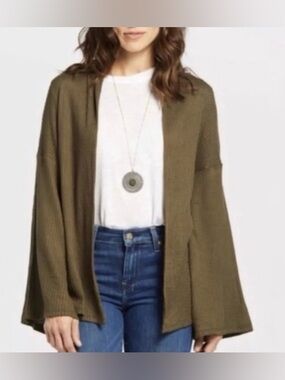 Evereve Sundays in Brooklyn  Waffle Cardigan